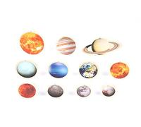 TickiT 73482 Dischi di sistema solare in legno