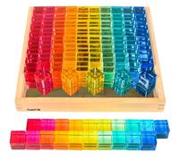 TickiT 73548 Vassoio Specchio Gem Cube, Medium