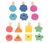 TickiT 74001 Rainbow Wooden Nuts & Bolts Pack of 7