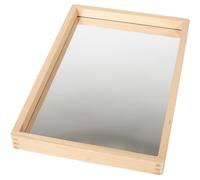 TickiT Vassoio specchio in legno 36 x 24 x 3 cm
