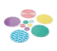 TickiT - Set di 10 dischi sensoriali testurizzati - Silicone - 54517
