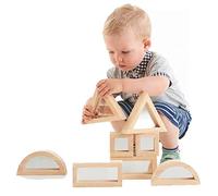 Blocchi in Legno con Specchio - 8 Pezzi