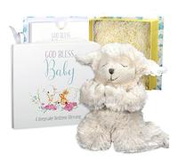 Tickle & Main Baby Praying Agnello Musicale e Libro di Preghiere Set Regalo in Scatola dei Ricordi, Regali di Battesimo per Ragazze e Ragazzi