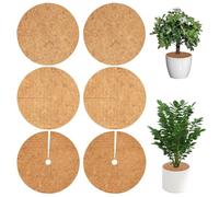 TICKLELY Pflanzenschutzmatte invernale, 6er Set Kokosmatte Winterabdeckung, Wiederverwendbare Kokos Pflanzenschutzmatte, Nachhaltiger Pflanzenschutz für Inverno