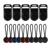 TICKLELY Set da 15 pezzi Fibbia Della Cinghia Della Fotocamera - Accessori Fotografici per Tutte le Macchine Fotografiche - Cinghia comoda e leggera con Fibbia di Rilascio Rapido