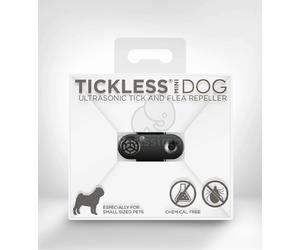 TickLess Mini Dog repellente ad ultrasuoni per pulci e zecche Nero