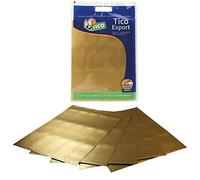 Tico Italia, Etichette oro sagomate cartigli 45x21 10ff