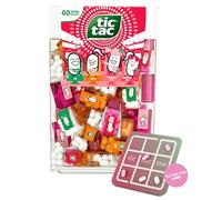 TicTacToe Travels fragola, menta e arancia, 60 mini scatole