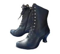 ticticlily Cowboy Boots Donna Invernali Stivaletti A Nero 43