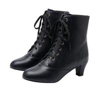 ticticlily Cowboy Boots Donna Invernali Stivaletti B Nero 39