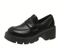 ticticlily Mocassini Donna Black Loafer Scarpe B Nero 36 EU