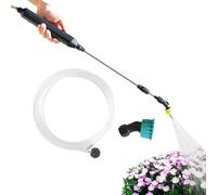 TIDE D'ACQUA - USB Charging S siringa a lunga distanza con ugello di rame durevole e tubo, versatile per la pulizia e il prato