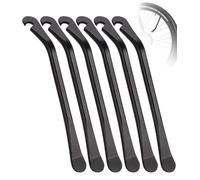TIDEVAN 6 Pezzi Leve per Pneumatici per Bicicletta Leva del Pneumatico del Metallo Leva del Pneumatico della Gomma 120 x 12 mm per Rimozione e Ricambio Riparazione degli Pneumatici di Bici
