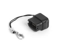 Tidevib Adattatore di ricarica per sistemi Di2 a 12 velocità R9270/9250/8170/8150/7170 con porta di tipo C, alloggiamento integrato e indicatore LED, nero