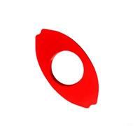 Tidevib Adattatore per tenda riscaldatore diesel da 7,6 cm per un calore efficiente, piastra isolata sigillata per condotto per tende da campeggio, rifugi per pesca sul ghiaccio (rosso)