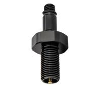 Tidevib Adattatore valvola aria ammortizzatore per pistone IFP per ammortizzatori posteriori bici, lega di alluminio 7075, lunghezza 34 mm, peso 4,3 g, leggero, per pompe ad aria