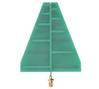 Tidevib Antenna Log-Periodica 1,35-9,5 GHz 5-6 dBi Connettore di Guadagno, Materiale PCB, Verde, Capacità di Potenza 15W, Uso Industriale