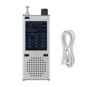 Tidevib ATS200 Aviation Band SSB, ricevitore portatile a tutte le bande con preamplificatore LNA e altoparlante da 40 mm per viaggi e uso esterno