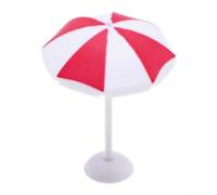 Tidevib Ature Beach Scene Building Kit con 2 ombrelloni, 2 palme, 2 sedie da spiaggia, 2 bicchieri e 1 tavolino da caffè per casa delle bambole e applicazioni di visualizzazione