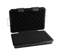 Tidevib Cassetta degli attrezzi sigillata con serratura a tenuta stagna custodia di sicurezza con schiuma antiurto per fotografia all'aperto e indagini sul campo