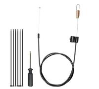 Tidevib Cavo di ricambio a velocità singola per Troy-TB200 TB210 TB430 e altri tosaerba, lunghezza 7874 pollici, include cacciavite e fascette