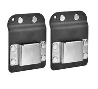 Tidevib Clip On Belt Drill Holder Holster for Impact Nailer and Cordless Drill, Tool Belt Clip per cinture da 3,8 - 5,1 cm, nylon e acciaio inossidabile