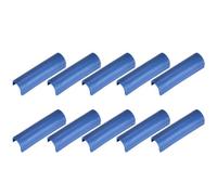 Tidevib Confezione da 10 manicotti protettivi per tagliapiastrelle manuale, a forma di U, per protezione dai graffi, rosso/blu/nero