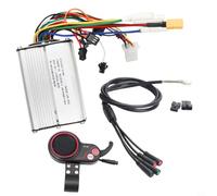 Tidevib Controller per scooter elettrico Kugoo 48 V 20 A, sistema di controllo motore brushless con cavo TF100 per alloggiamento in lega di alluminio per scooter elettrico da 10 pollici (kit 3in1 48 V
