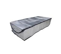 Tidevib Copertura per isolamento termico per porta mansarda e scala, scudo termico con foglio di alluminio, 138 x 635 x 28 cm, argento