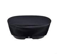 Tidevib Copertura per serbatoio ovale Oxford 420D nera con rivestimento UV resistente alle intemperie e coulisse sicura, adatta per serbatoi esterni da 50/100/150/300 galloni (50 galloni)