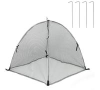 Tidevib Copertura protettiva per piante, mini serra portatile con paletti, tenda trasparente da giardino per la coltivazione di piante da interni ed esterni, protezione dal freddo, 60 x 60 x 60 cm (A)