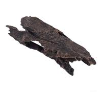 Tidevib Corteccia di legno a base di resina per grotte per habitat subacquei e terrestri, supporto per l'arricchimento ambientale di pesci, rettili, tartarughe, terrari (medio)