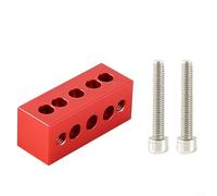 Tidevib Cuscino per supporti equatoriali e ambiti guida, supporto antivibrazione leggero per sollevamento orizzontale del telescopio, rosso nero (50 mm rosso)