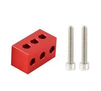 Tidevib Cuscino per supporti equatoriali e ambiti guida, supporto antivibrazione leggero per sollevamento orizzontale del telescopio, rosso nero (36 mm rosso)