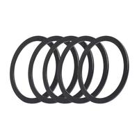 Tidevib Distanziale per mozzo del volano in lega di alluminio per ruota centrale della bicicletta, rondelle guarnizioni, 1-3 mm, set da 5 pezzi