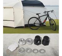 Tidevib Elettrico per Bici per Mozzo Motore Assale Assemblaggio 12mm 14mm con Dado di bloccaggio per Rondella Copertura Acciaio al carbonio per Parti di Ricambio E-per Manutenzione Bici