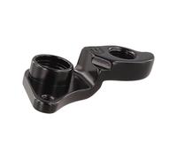 Tidevib Forcellino per deragliatore posteriore in lega di alluminio CNC per asse passante M2 x P1,5 mm, compatibile con biciclette Rove Major Super Sutra Ltd, nero