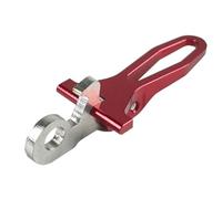 Tidevib Gancio di ricambio pieghevole per reggisella della bici, maniglia in lega di alluminio con gancio in acciaio inossidabile, 64 x 23 x 19 mm, per Brompton e 3sixty, diametro di installazione 6