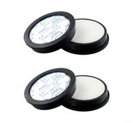 Tidevib Grundig - Pre filtro di ricambio per aspirapolvere VCP 3930 GMS3060, materiale ABS, protezione antipolvere, confezione da 4