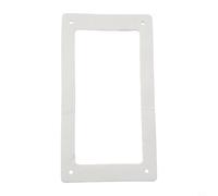 Tidevib Guarnizione resistente al calore della guarnizione 220X120X4 millimetro della stufa della fibra ceramica per la falda di ispezione di MCZ per il comfort dell'aria per la serie idro bianco