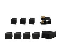 Tidevib Guida per sega a coda di rondine con guida di taglio angolare da 1:4 a 1:9 e 45/90 gradi per la lavorazione del legno