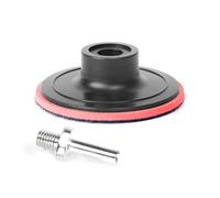 Tidevib Kit adattatore da smerigliatrice angolare a levigatrice con platorello da 100 mm e asta di collegamento per lucidatura e levigatura