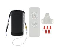 Tidevib Kit di telecomando per ventilatore da soffitto con dimmer e timer per Hunter, Hampton Bay e altri ventilatori da soffitto, ricevitore wireless, portata 30 m, 90-265 V