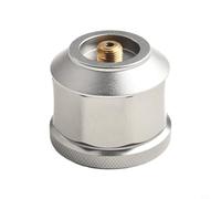 Tidevib Mini lanterna a gas portatile a lume di candela, kit con serbatoio vuoto ricaricabile e asta di prolunga per illuminazione tenda da campeggio (solo serbatoio)