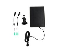 Tidevib Pannello solare per telecamere da caccia con batteria da 6000 mAh, impermeabile IP66, compatibile con WingHome, Bushnell e Spypoint