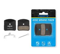 Tidevib Pastiglie freno a disco per Shimano Saint Zee M820 M640, N03A, in ceramica, con supporto in alluminio, per BR-M640/M820/M6120/M7120/M8020/M8120/M9120