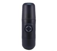 Tidevib per mini macchina da caffè manuale Macchina da caffè portatile Macchina per caffè espresso manuale per caffè macinato Dimensioni compatte da viaggio con manico pieghevole nero