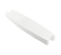 Tidevib Piattaforma a gradini per piscina, superficie antiscivolo, scaletta per piscina fuori terra, spa, parco acquatico, 4,2 cm, tubo bianco