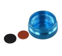 Tidevib PreciFor Sion - Pomello del freno per bobina TenFor Sion, per mulinello Metanium FiFor Shing, materiale in alluminio (blu)