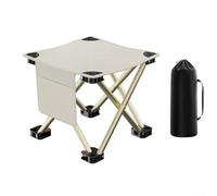 Tidevib Questa sedia pieghevole portatile è un must per qualsiasi avventuriero serio che ama la vita all'aria aperta (extra large bianco)